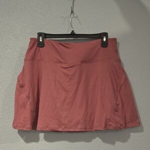Pink Athletic Skirt